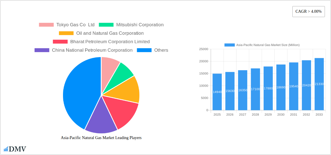 Asia-Pacific Natural Gas Market Research Report - Market Size, Growth & Forecast