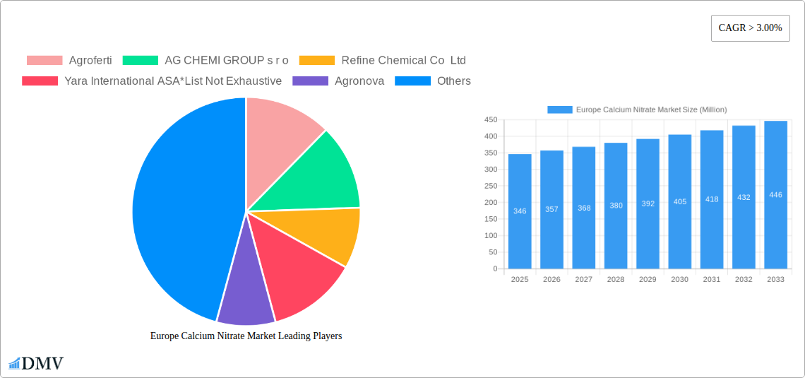Europe Calcium Nitrate Market Research Report - Market Overview and Key Insights