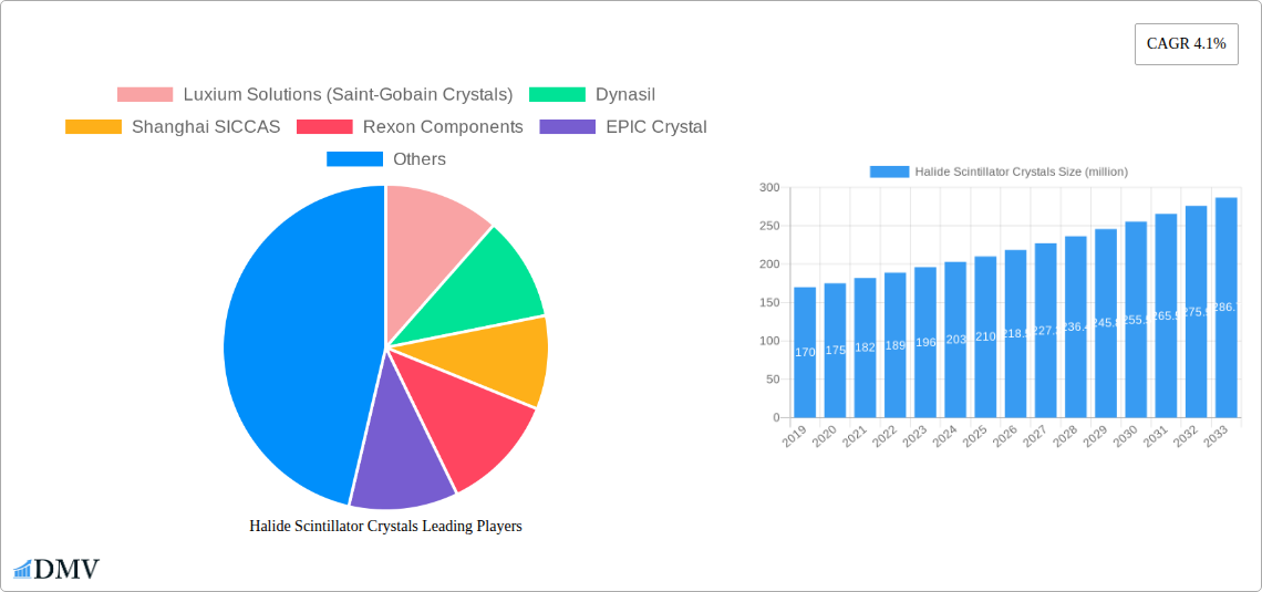 Halide Scintillator Crystals Research Report - Market Size, Growth & Forecast