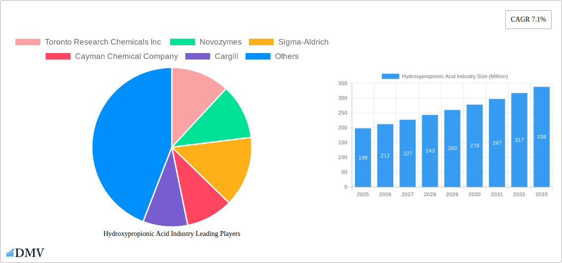 Hydroxypropionic Acid Industry Research Report - Market Size, Growth & Forecast