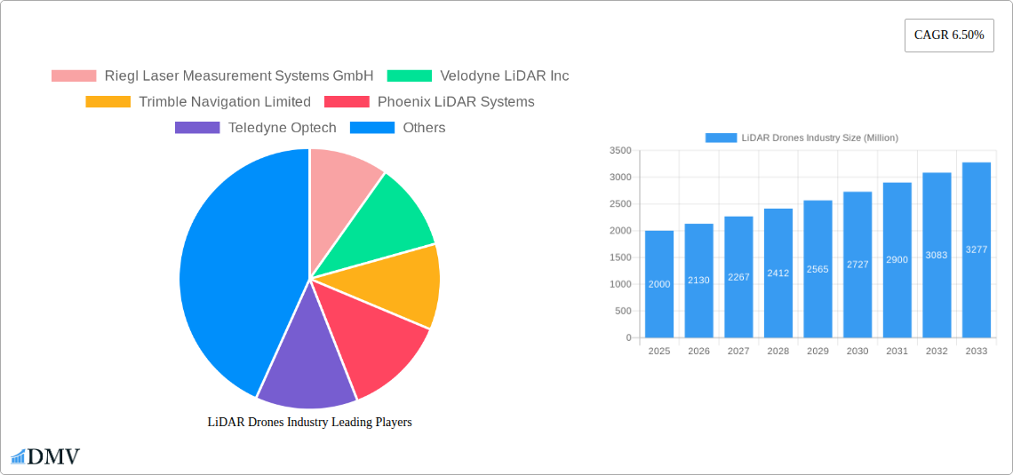 LiDAR Drones Industry Research Report - Market Size, Growth & Forecast