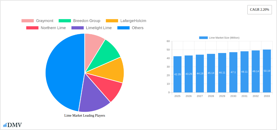 Lime Market Research Report - Market Size, Growth & Forecast