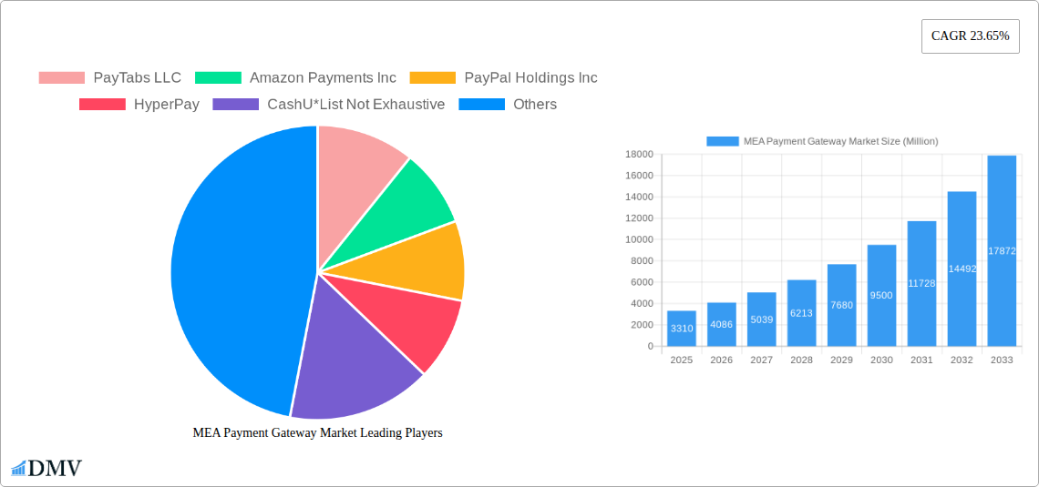 MEA Payment Gateway Market Research Report - Market Size, Growth & Forecast