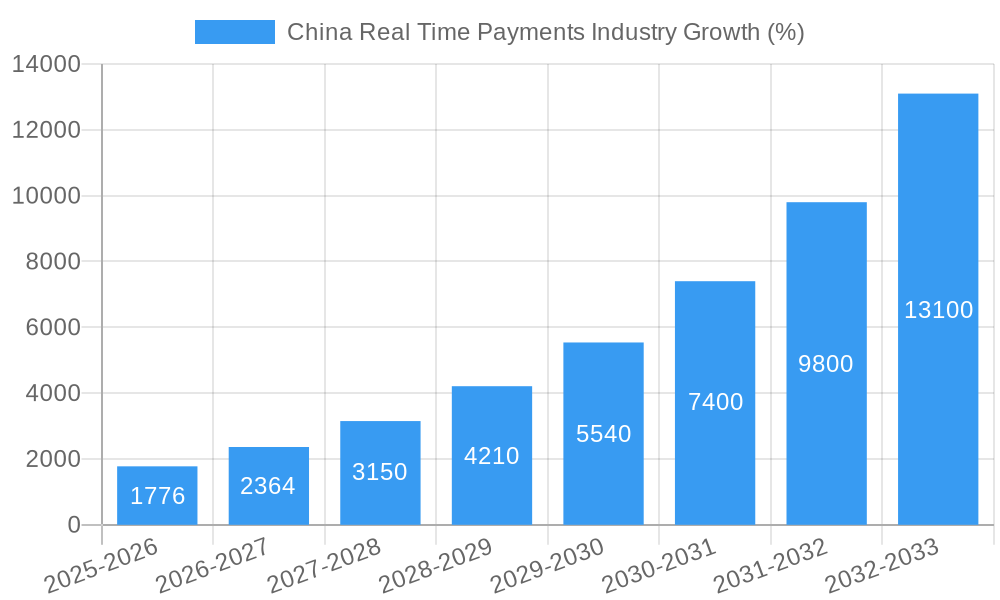 China Real Time Payments Industry Growth