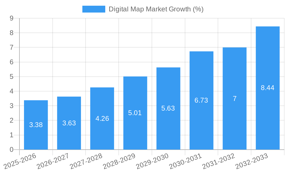 Digital Map Market Growth