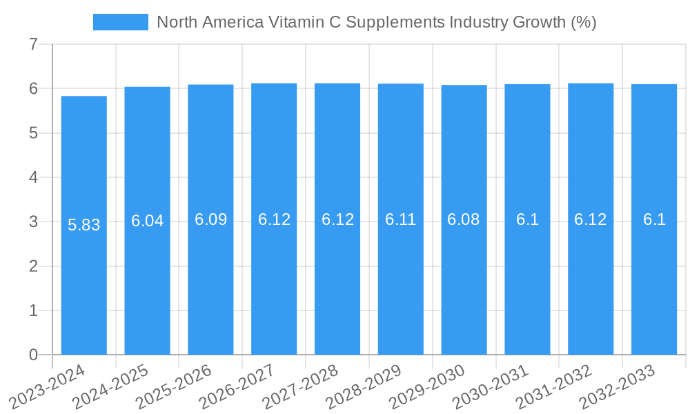 North America Vitamin C Supplements Industry Growth