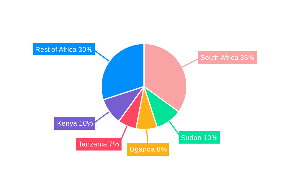 Africa Riot Control Equipment Market Regional Share