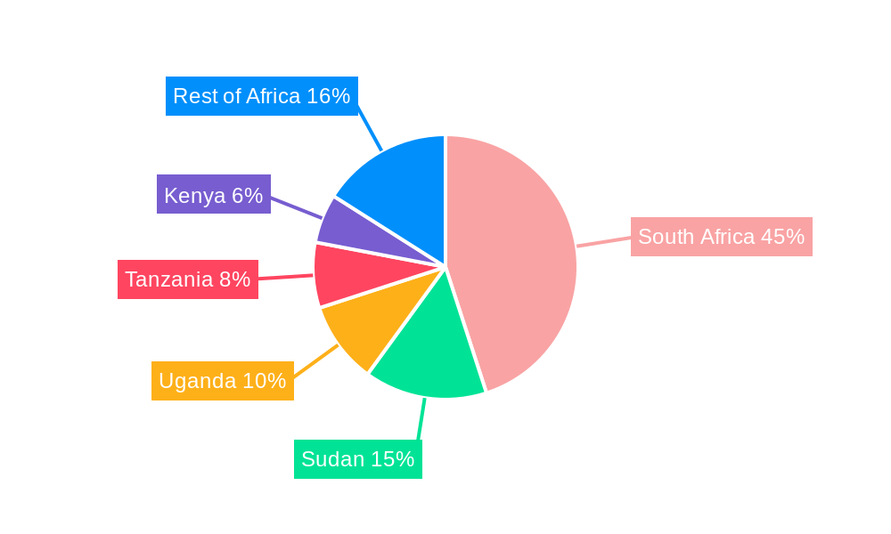 Africa Sodium Cyanide Industry Regional Share