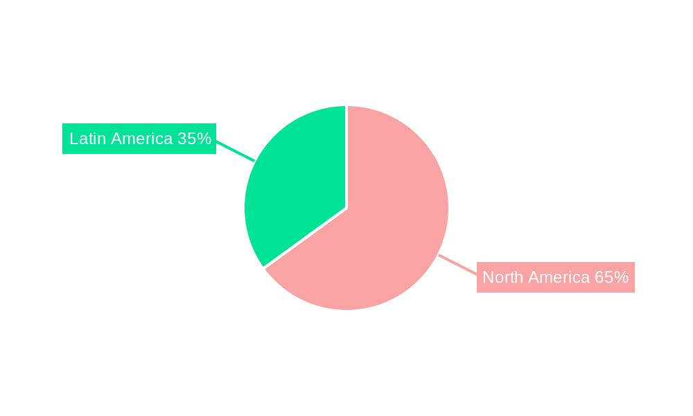 Americas Analog IC Market Regional Share