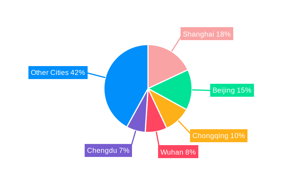 China Assisted Living Market Regional Share
