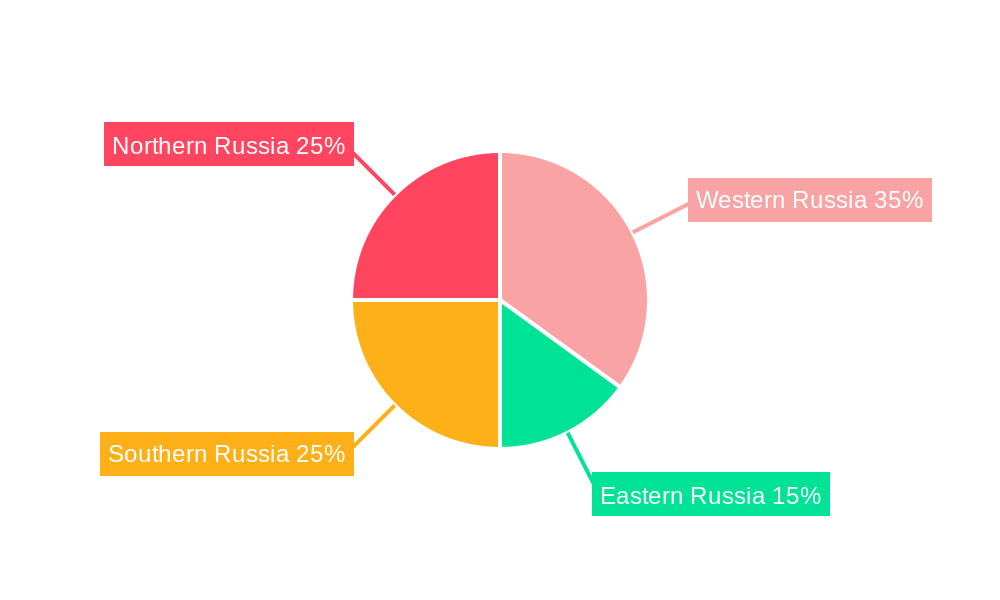 Cybersecurity Market in Russia Regional Share