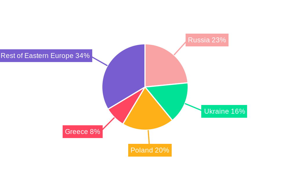 Eastern Europe C4ISR Market Regional Share