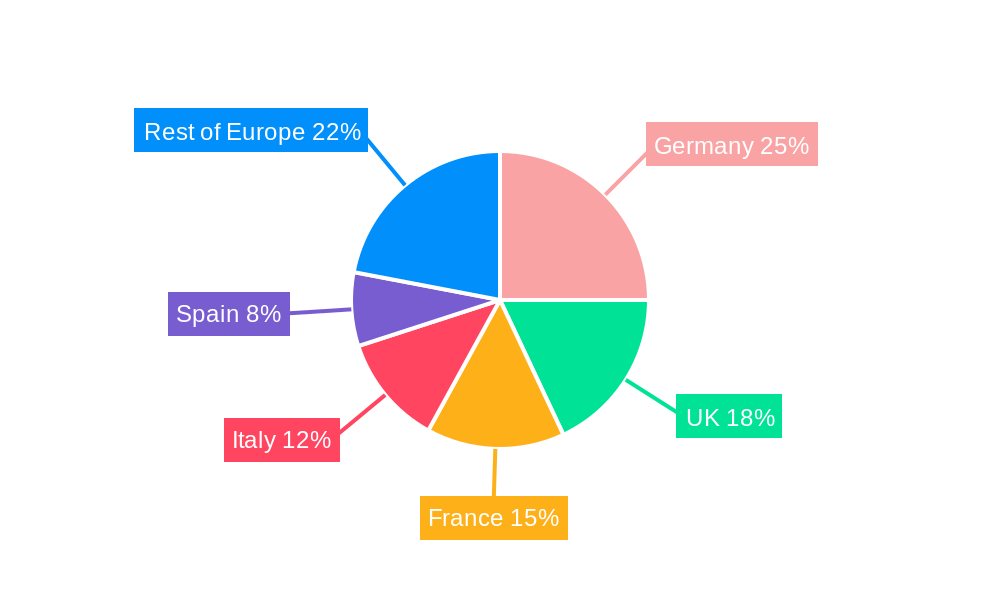 Europe Automotive AHSS Market Regional Share