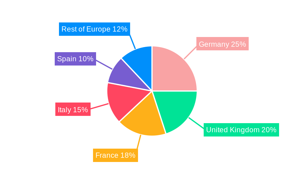 Europe Car Rental Market Regional Share