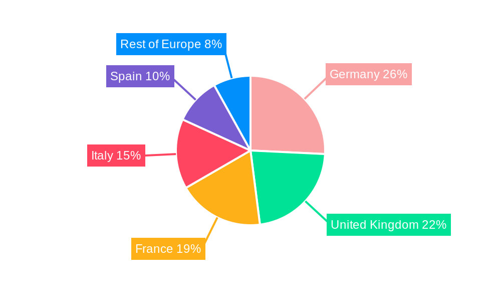 Europe Gas Industry Regional Share