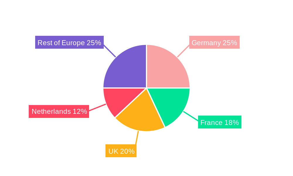 Europe Hydraulic Fracturing Market Regional Share