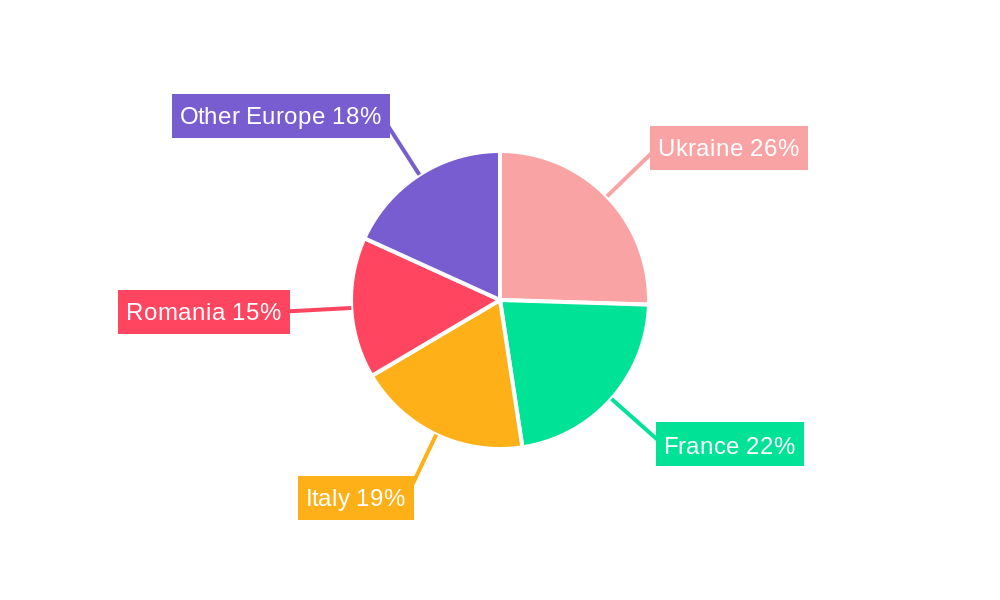 Europe Maize Market Regional Share
