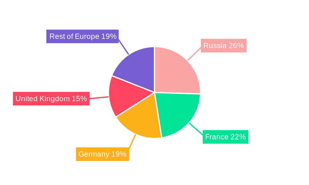 Europe Nuclear Power Plant Equipment Market Regional Share