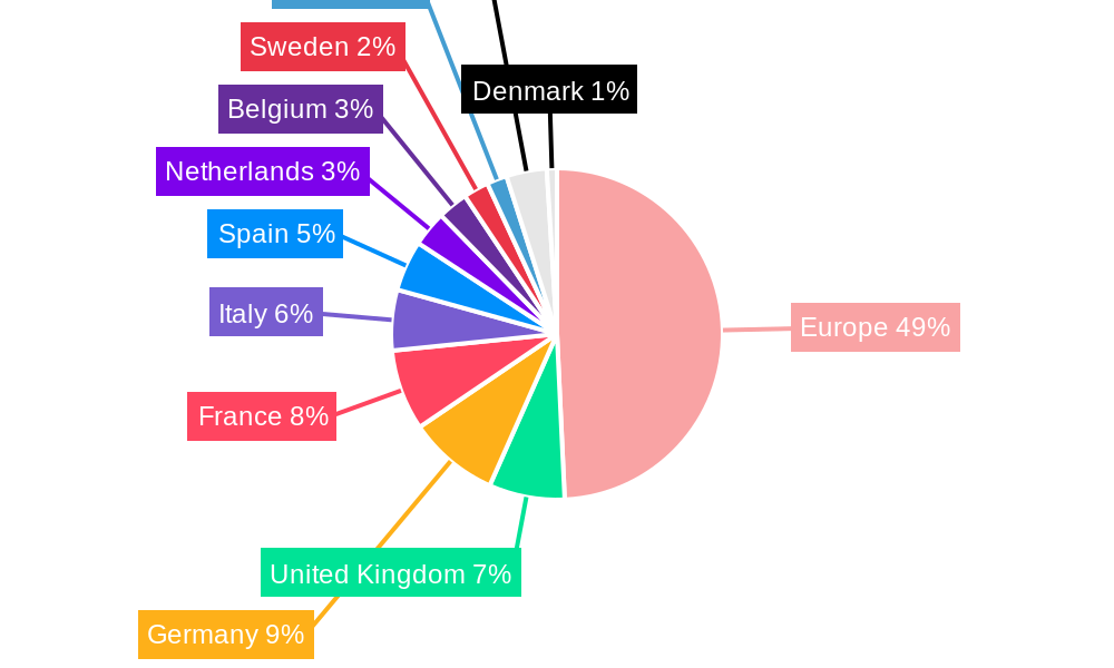 Europe Ready to Drink Beverage Industry Regional Share
