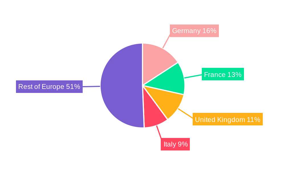 Europe Shrink & Stretch Sleeve Labels Market Regional Share