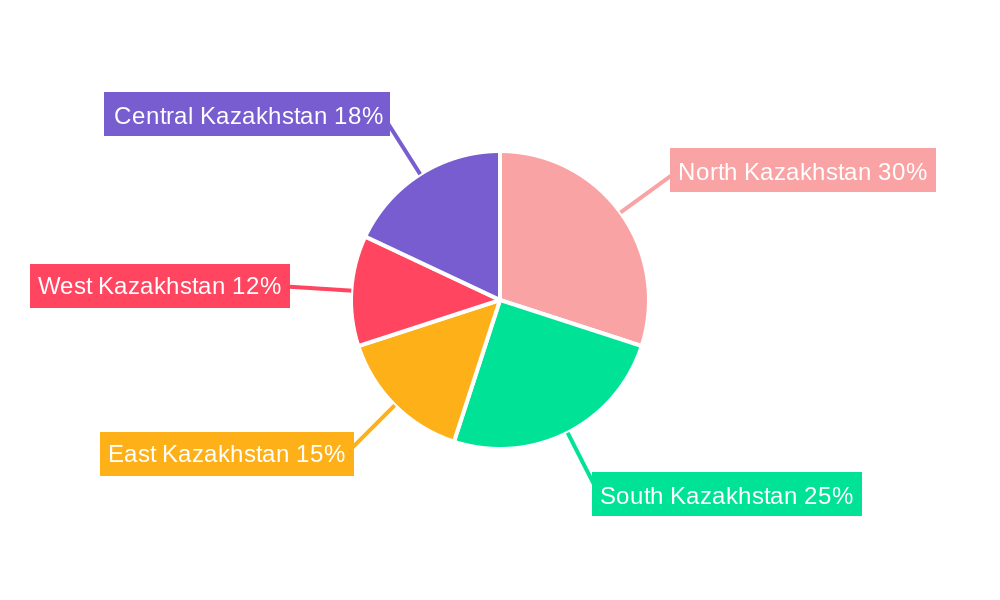 Kazakhstan Renewable Energy Market Regional Share