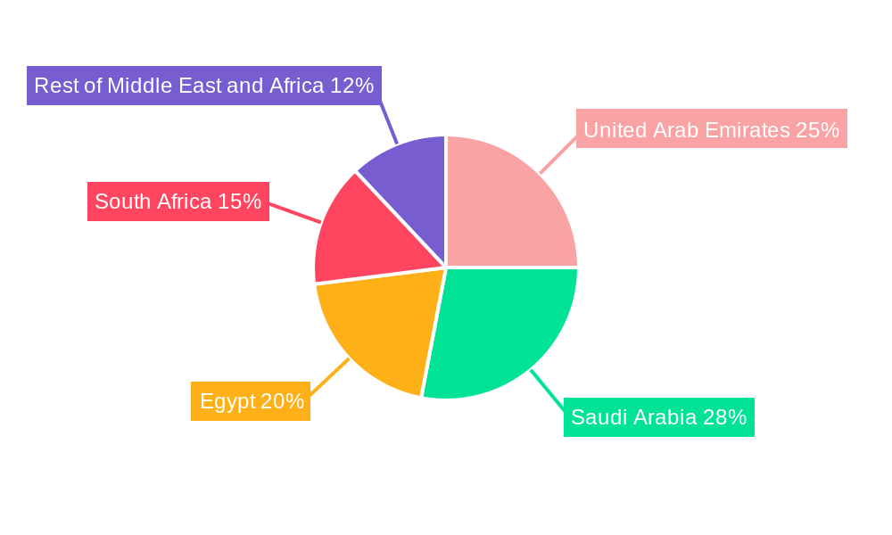 MEA Soft Drink Plastic Bottle Market Regional Share