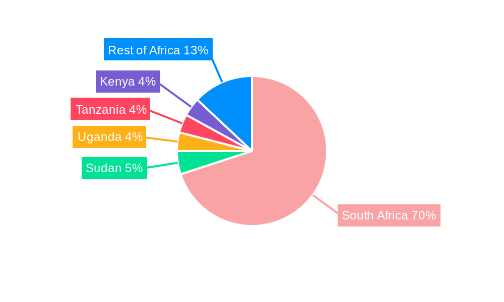 Meat Industry in South Africa Regional Share