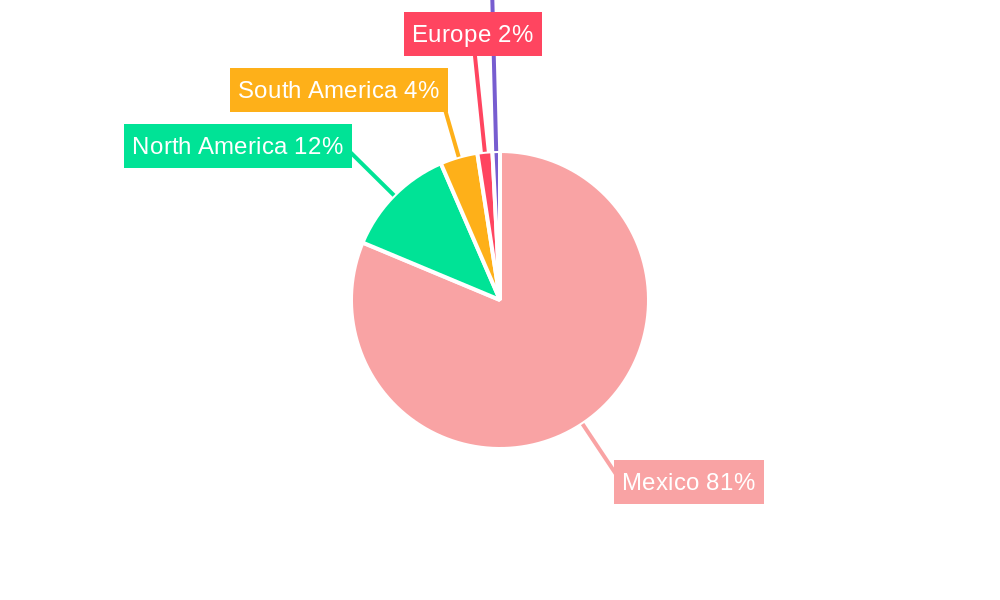 Mexico Automotive OEM Coatings Market Regional Share