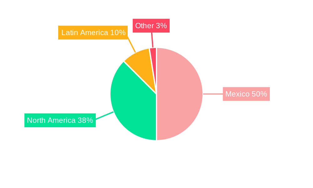 Mexico Data Center Rack Market Regional Share