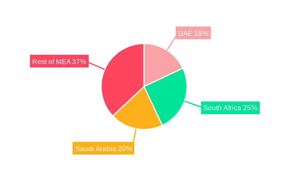 Middle East & Africa Food Fortifying Agents Market Regional Share