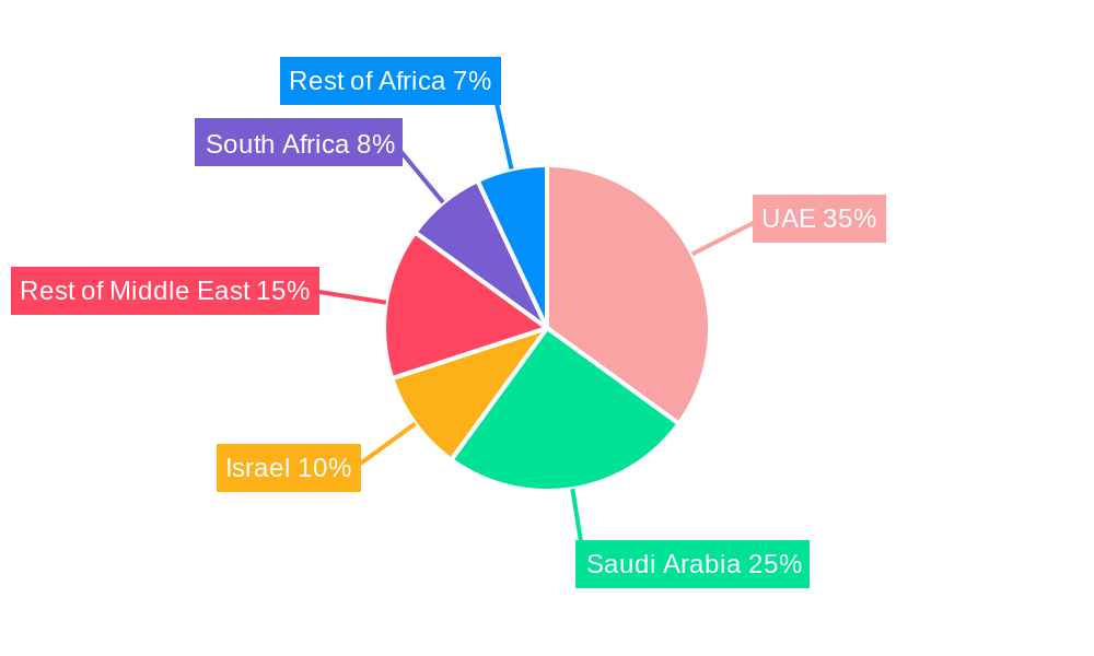 Middle East & Africa Location Analytics Industry Regional Share