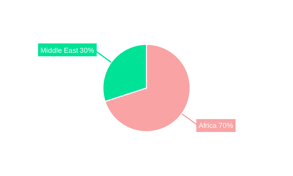 Middle-East And Africa Frac Stack Market Regional Share