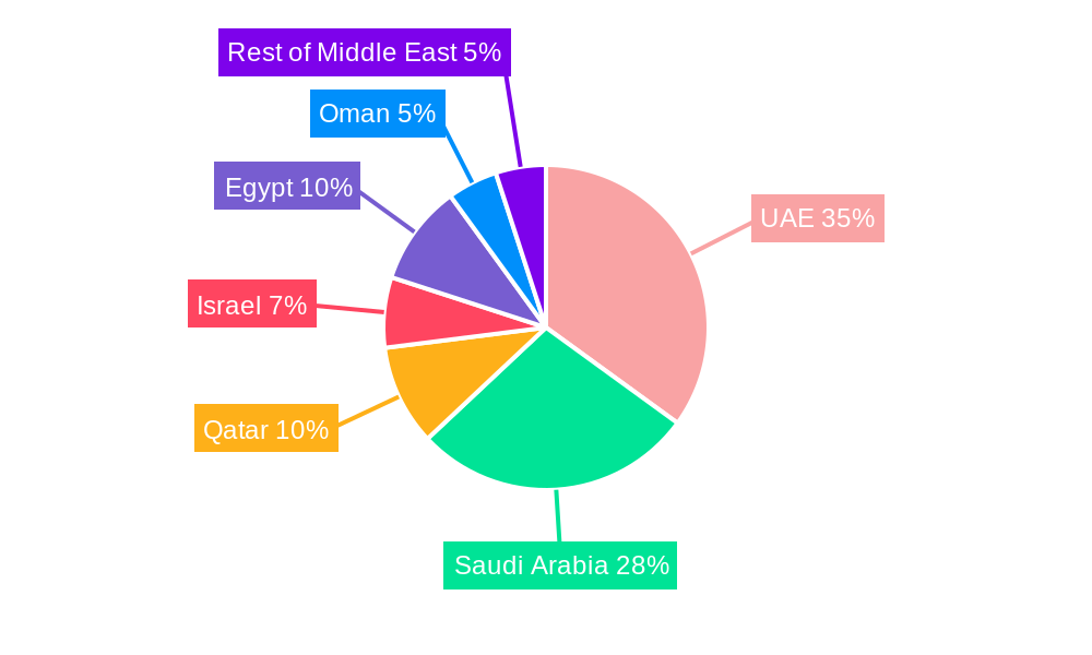 Middle East Commercial Security Market Regional Share