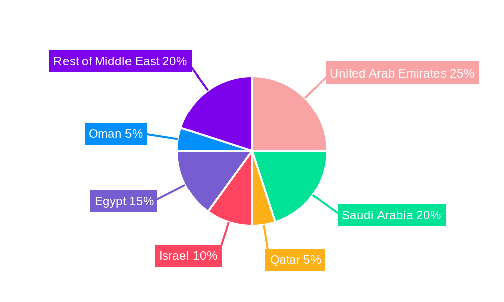 Middle East Lubricant Additives Market Regional Share