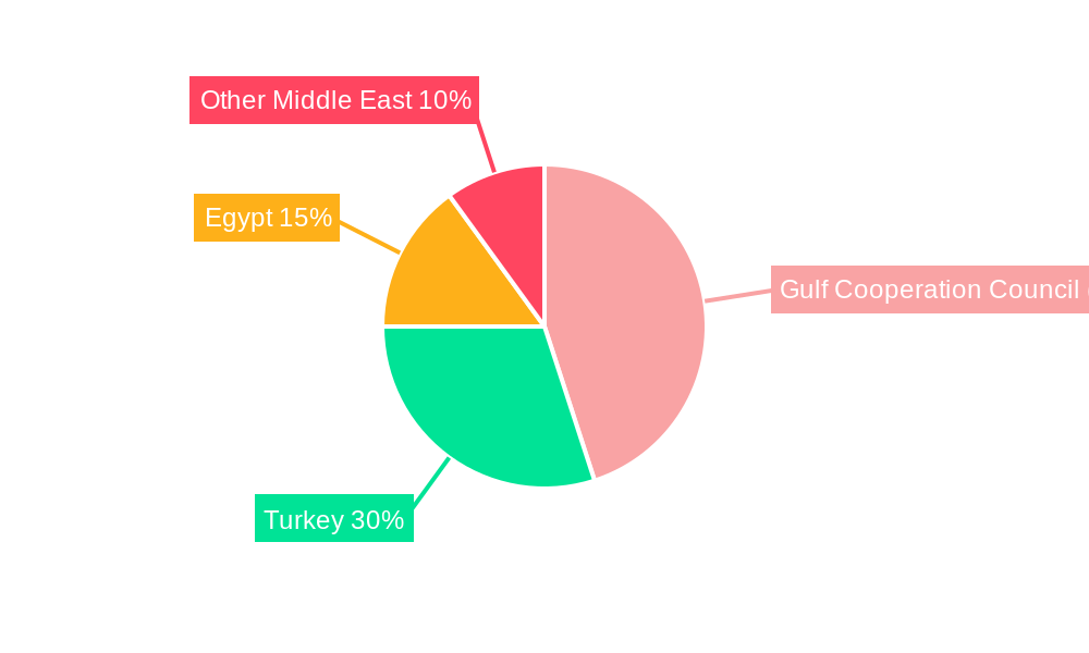 Middle East Polyamide Market Regional Share