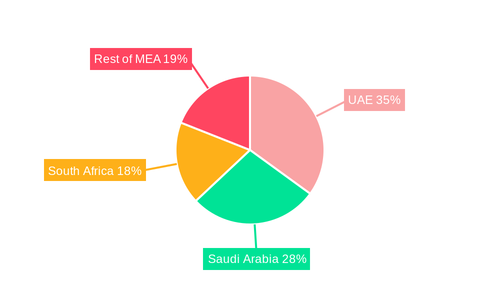 Middle East and Africa Automated Material Handling Industry Regional Share