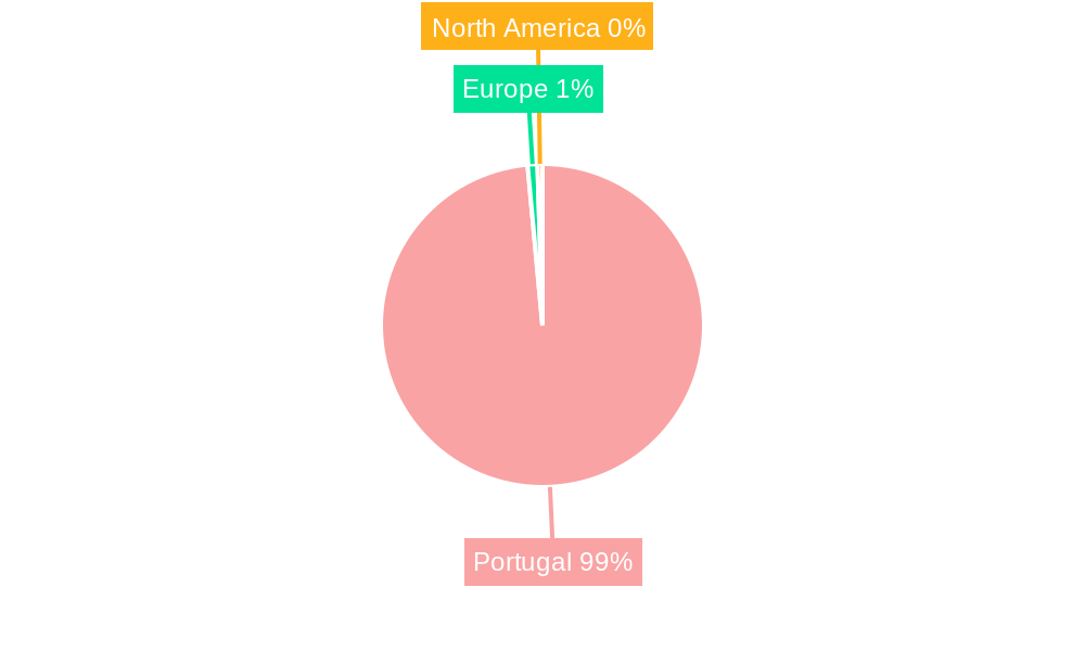 Portugal Cybersecurity Industry Regional Share