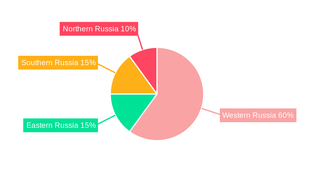 Russia Automotive Hydraulic Actuators Market Regional Share