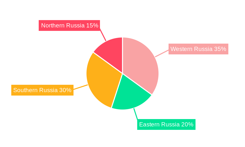 Russia Automotive Parts Magnesium Die Casting Market Regional Share