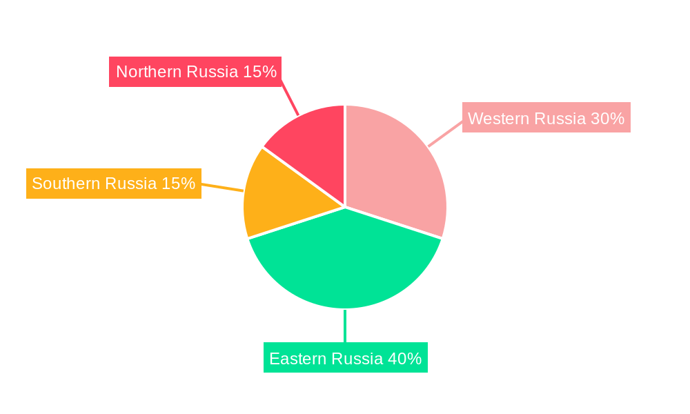 Russia Hydro Power Plants Market Regional Share
