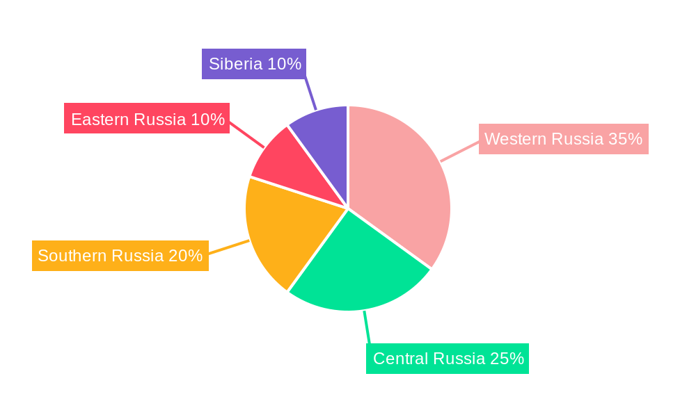 Russia Pouch Packaging Market Regional Share