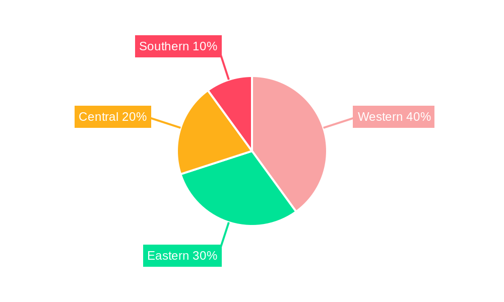 Saudi Arabia Data Center Storage Market Regional Share