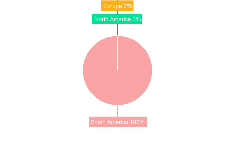 South America AUV Market Regional Share