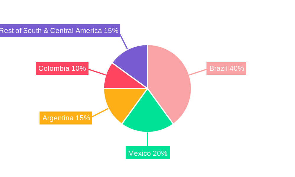 South and Central America OCTG Industry Regional Share