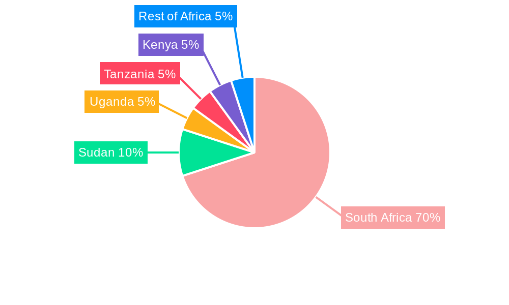 Telecommunications Market in South Africa Regional Share