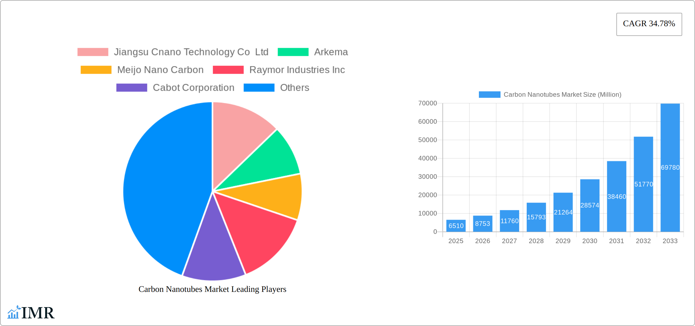 Carbon Nanotubes Market Research Report - Market Size, Growth & Forecast