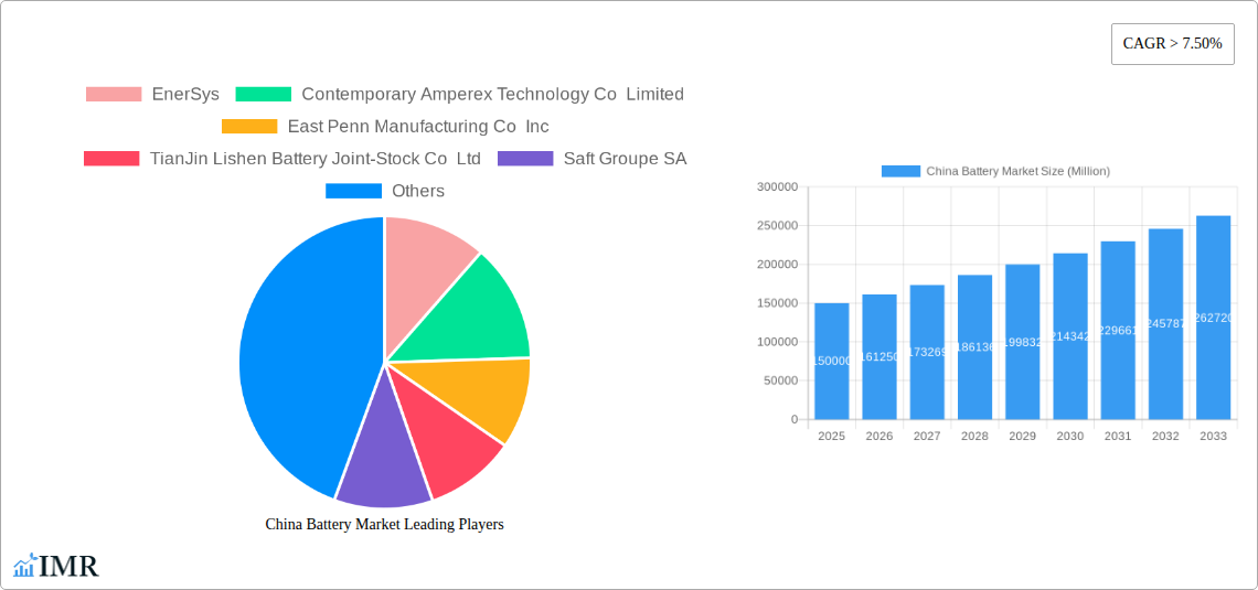China Battery Market Research Report - Market Size, Growth & Forecast