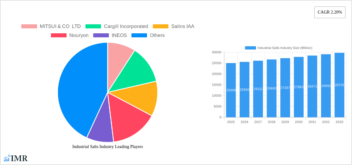 Industrial Salts Industry Research Report - Market Size, Growth & Forecast
