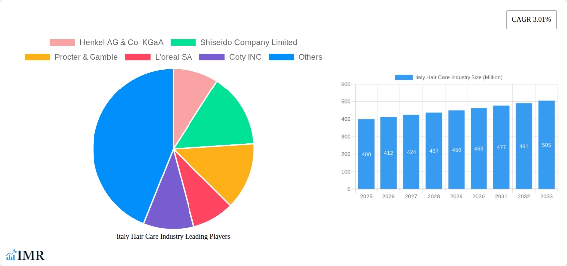Italy Hair Care Industry Research Report - Market Size, Growth & Forecast