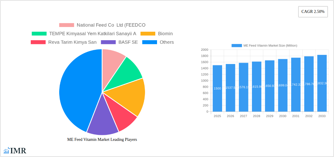 ME Feed Vitamin Market Research Report - Market Size, Growth & Forecast